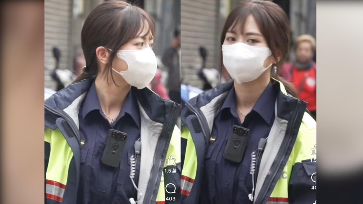 青山祭女警執勤爆紅 12秒影片引萬人朝聖:這風景太香了