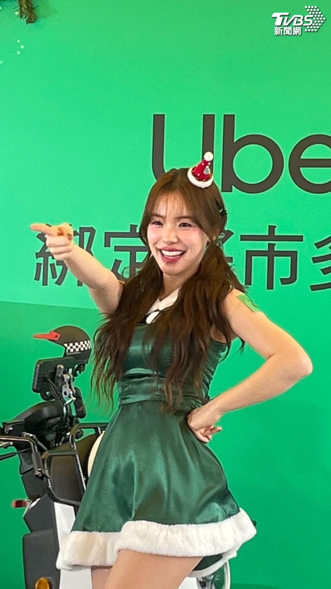 啦啦隊女神李多慧現場熱舞。（圖／傅乙珮攝）
