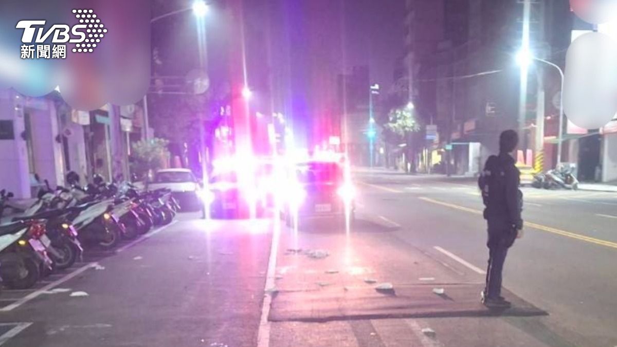 阿嬤過馬路沒走行人穿越道被撞死。(圖/TVBS)