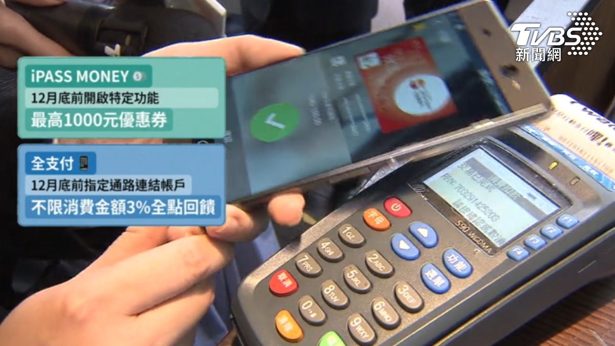 其他電子支付平台祭出優惠。（圖／TVBS）