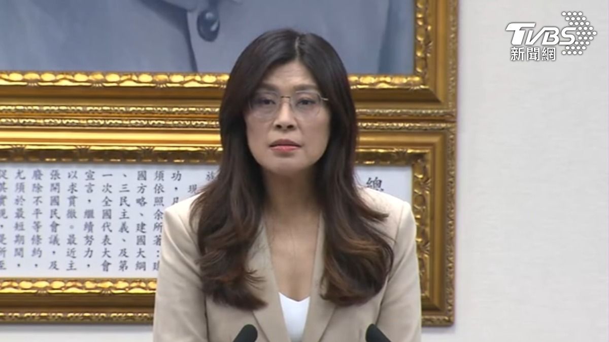 總統指「在野獨裁」，鄭麗文酸「像男人生小孩」。(圖/TVBS)