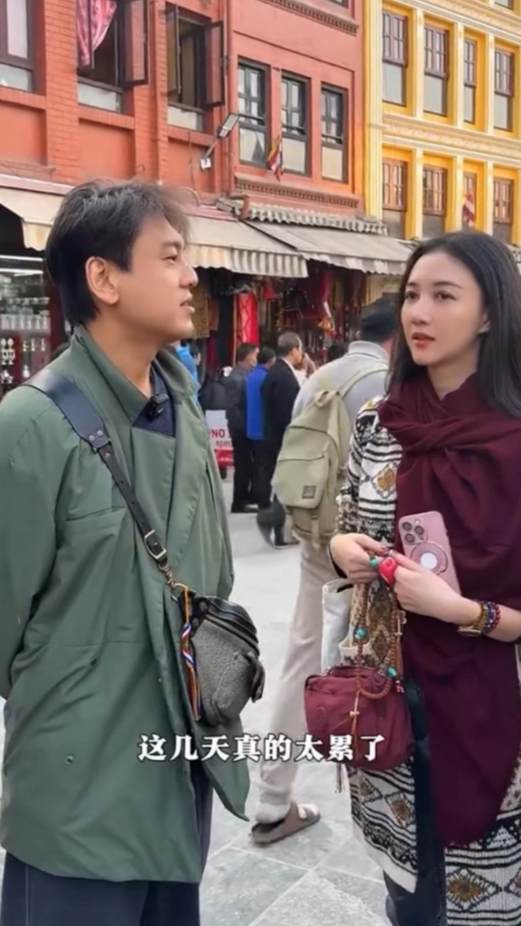 朱孝天和老婆笑說雖然身體累,但心靈獲得沉澱。(圖/翻攝自朱孝天IG)