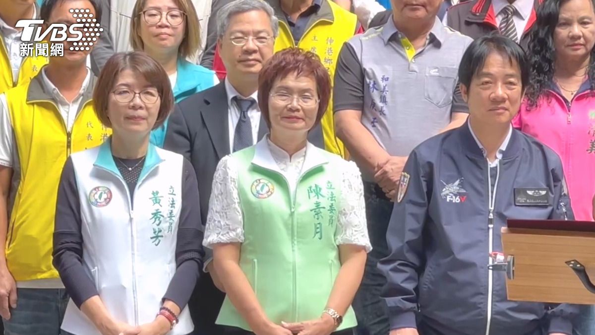 民進黨彰化縣長類初選出爐!陳素月暫居第一 最終人選待黨主席拍板。(圖/TVBS)