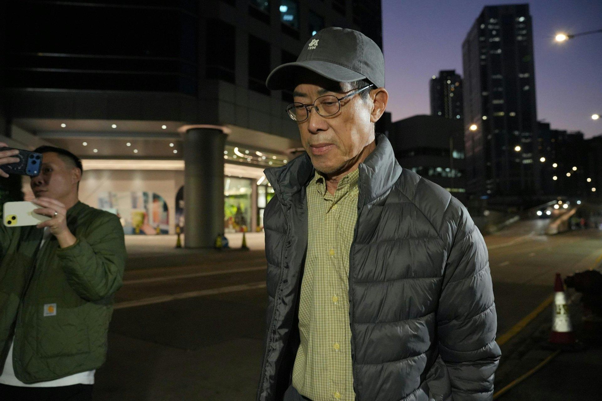 宏福苑舊業主立案法團主席鄧國權。(圖/香港01提供)