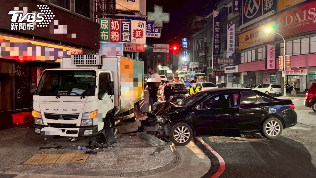有片/三重殉職警同路口又傳毒駕 工人「殺人式」撞斷路人右腿