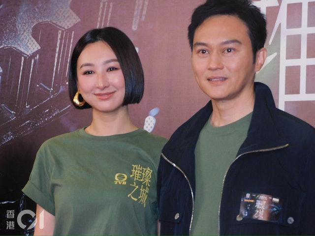 張智霖大讚高海寧演技很好。(圖/香港01)