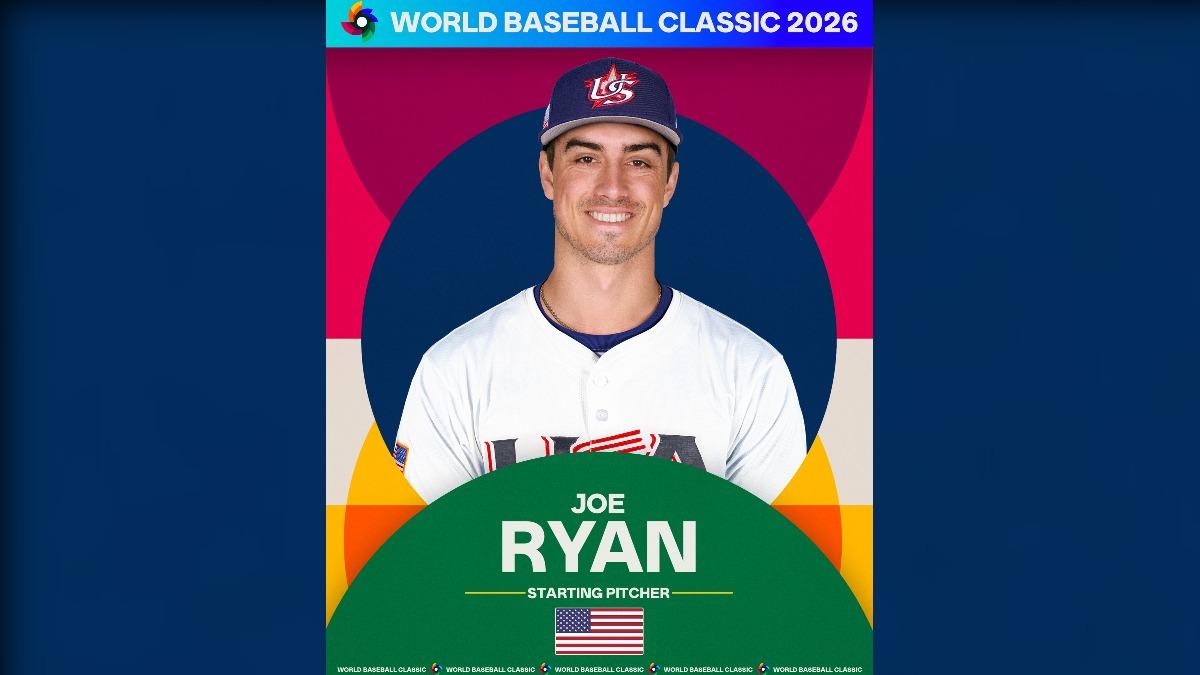 明尼蘇達雙城的萊恩加盟WBC美國隊。（圖／翻攝FB@World Baseball Classic）