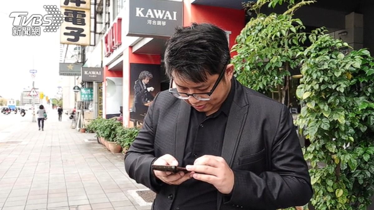 台灣反詐騙聯盟協會理事長林家輝，也曾被捲入三方詐騙事件。（圖／TVBS）