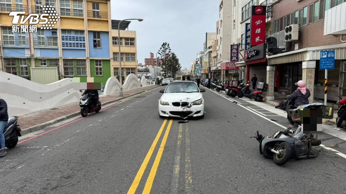 澎湖馬公連2日傳死亡車禍!BMW追撞機車 8旬婦頭部重創亡