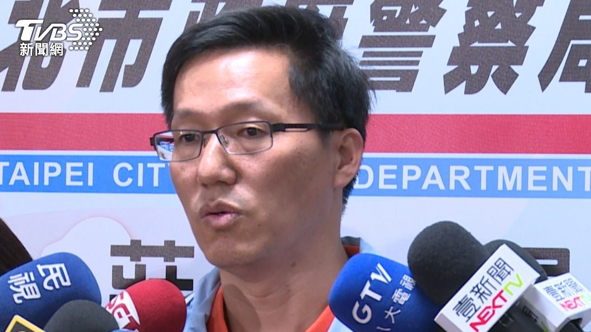 時任新北市新莊分局偵查隊長張俊明。(圖/TVBS)