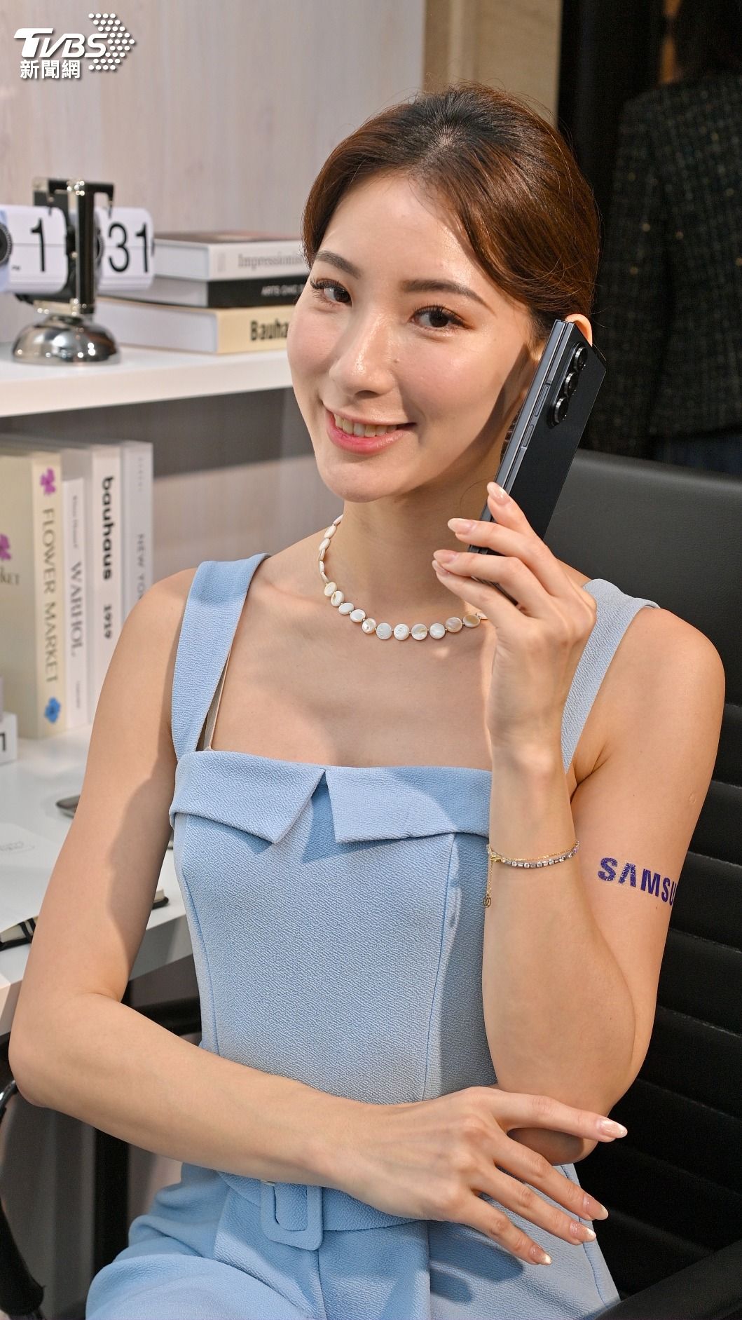 Galaxy Z TriFold將於12/19開賣。(圖/胡瑞麒攝)
