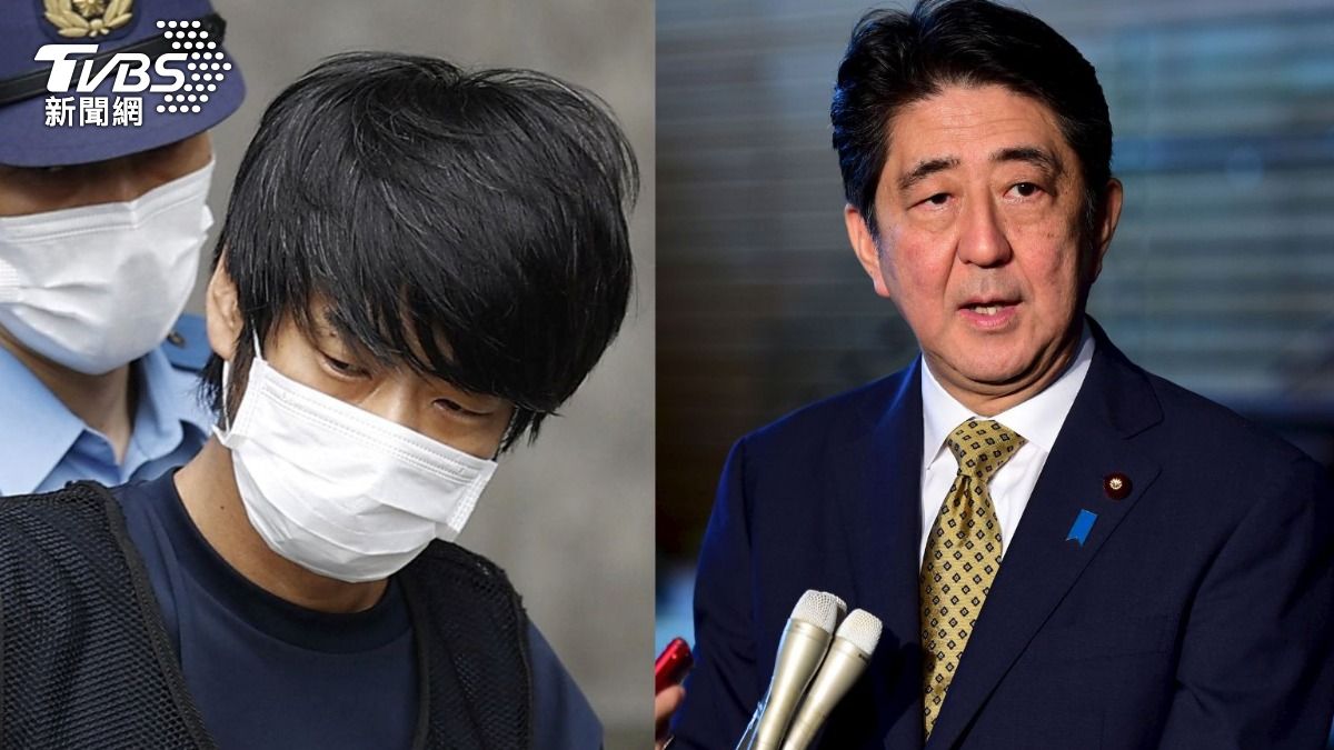 槍殺日本前首相安倍晉三的兇嫌山上徹也,一審判處無期徒刑。(資料圖片/達志影像路透社)