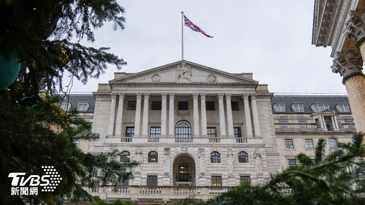 英國通膨放緩、經濟成長轉弱　英格蘭銀行預期降息1碼