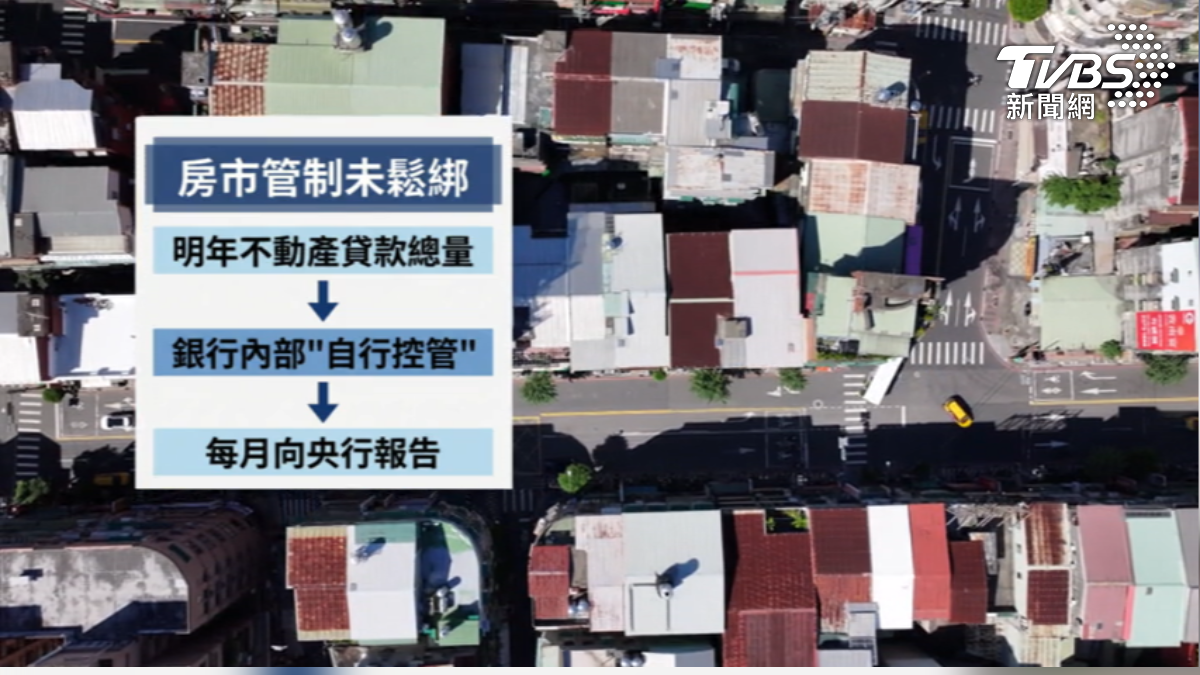 第7波信用管制沒鬆綁,央行說明給銀行更多彈性。(圖片來源/TVBS)