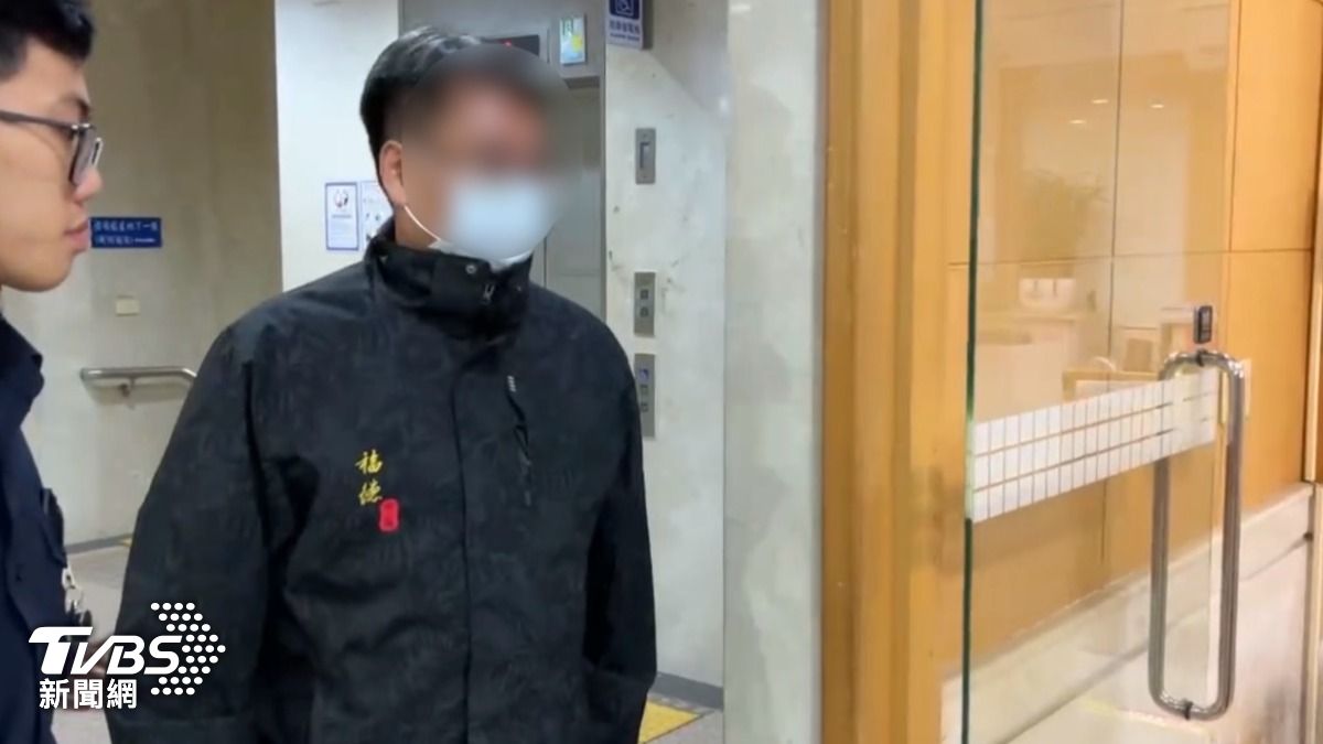 古姓副所長30萬元交保。(圖/TVBS)