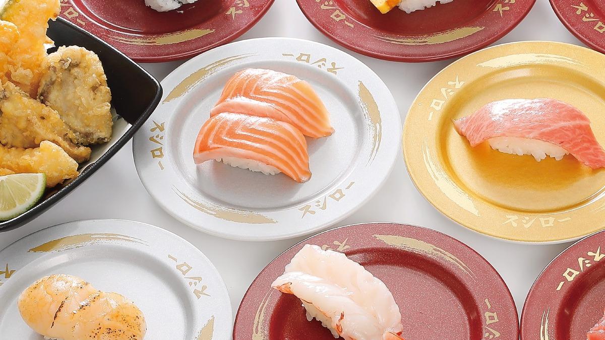 菜色種類豐富是迴轉壽司的特點之一。(圖/翻攝自壽司郎粉專)