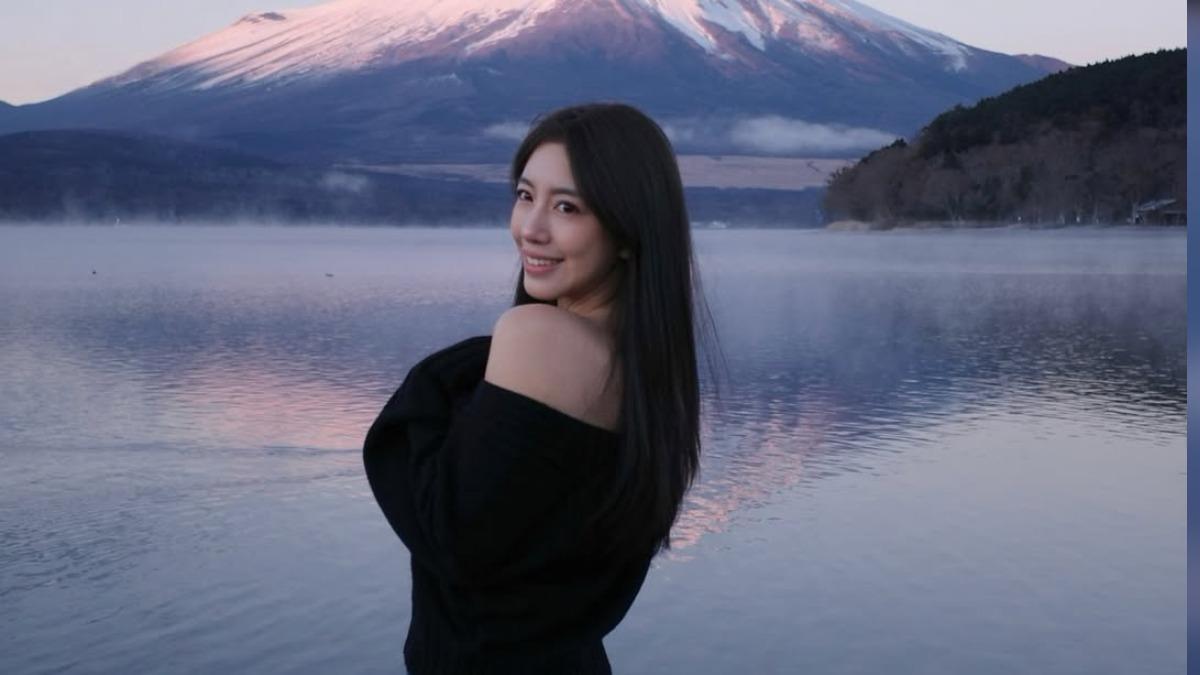 辜莞允分享到日本泡湯美照。(圖/翻攝自辜莞允IG)