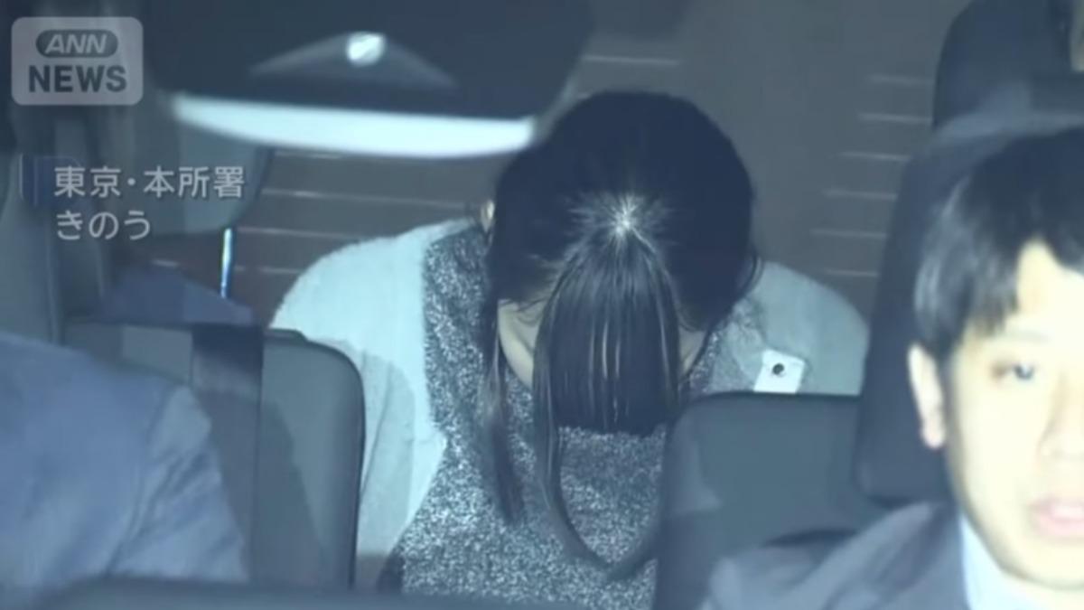 日本風俗店嬰屍生母嫌犯小原麗遭逮捕。（圖／翻攝自YT頻道ANNnewsCH）