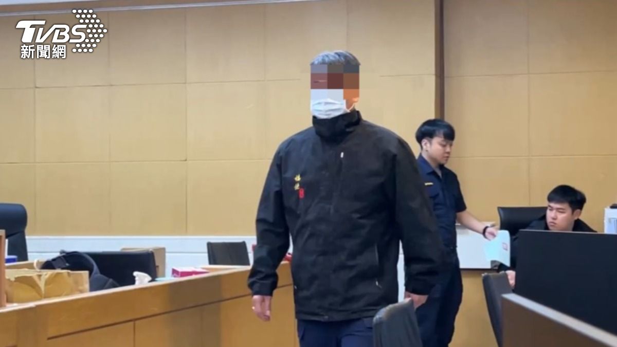 信義分局福德派出所副所長古志明交保。(圖/TVBS)