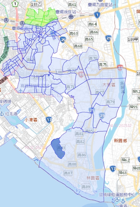 停水-停水通知-停水公告-高雄停水-停水查詢