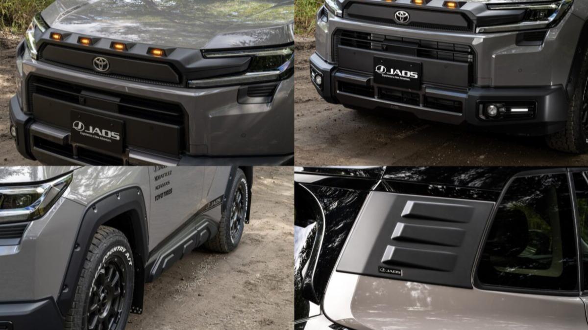 JAOS為RAV4 Adventure量身開發各式配件。(圖/JAOS提供)