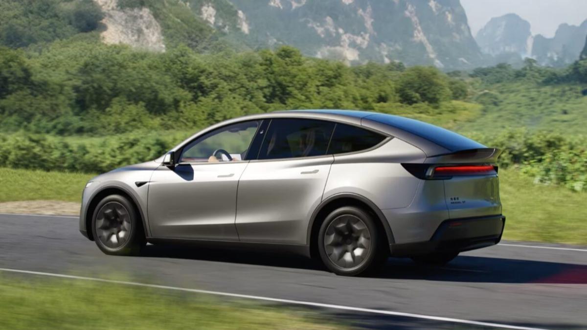 歐規Model Y L的電池總容量提高到88.2kWh,續航里程可來到681公里。(圖/Tesla提供)
