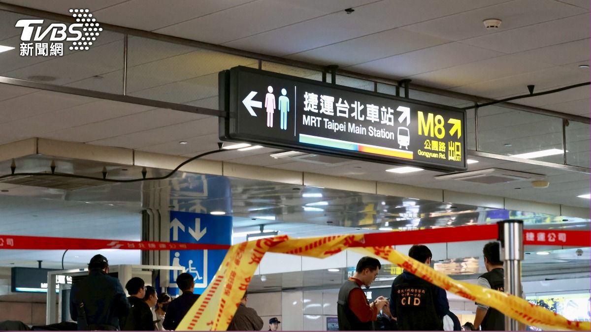 北捷啟動全線車站警戒升級。（圖／潘建樺攝）