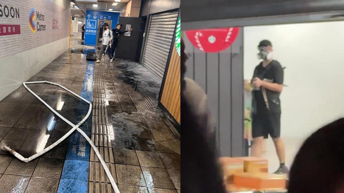 砍人早有計畫!嫌犯「張文」先到北車旁租屋 自製汽油彈預謀犯案