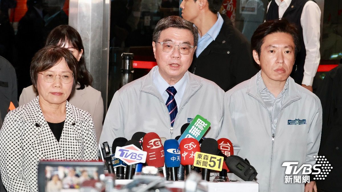 行政院長卓榮泰19日表示，台北車站、中山站的犯嫌是同一人。（圖／潘建樺攝）