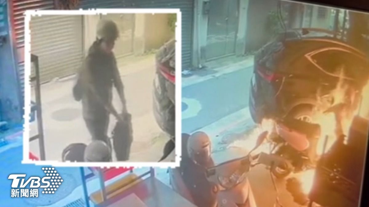 縱火畫面曝!張文北車犯案前 三度火燒車