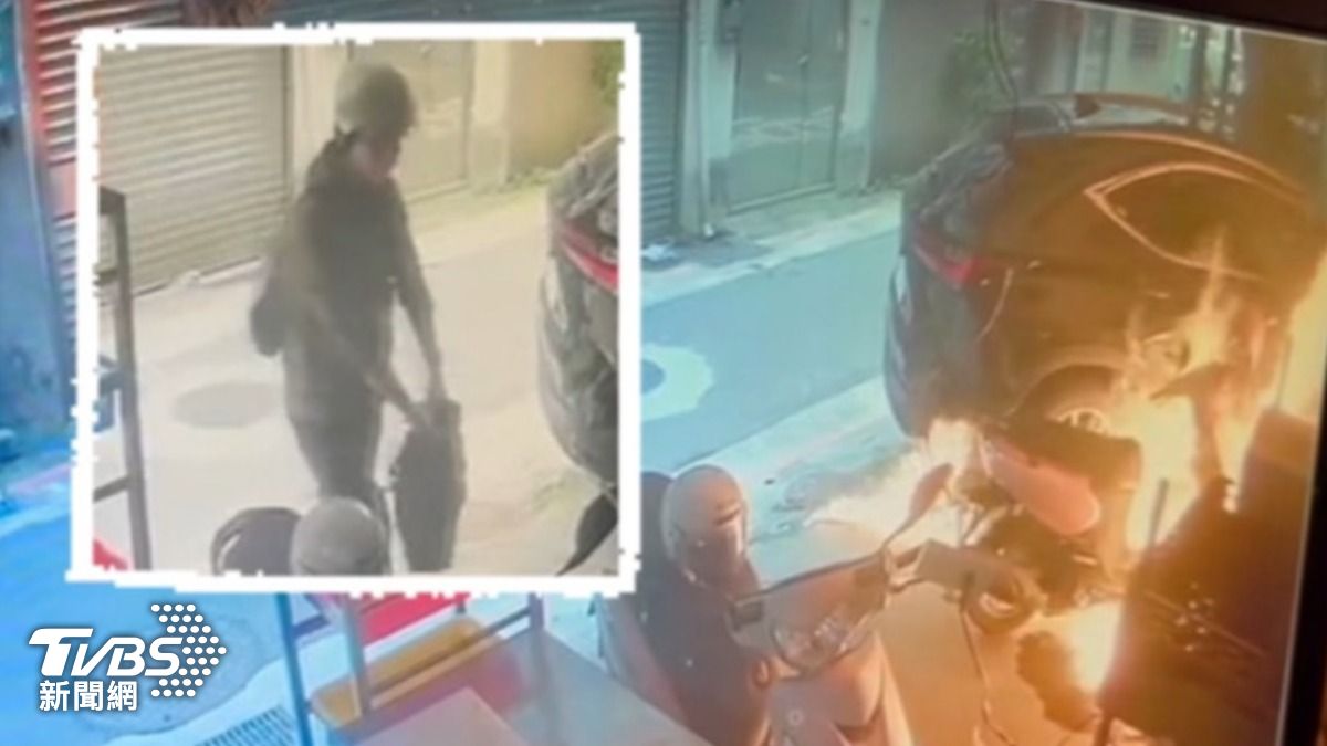 預謀犯案，鎖定中山區縱火，疑分散警消注意力。（圖／TVBS）