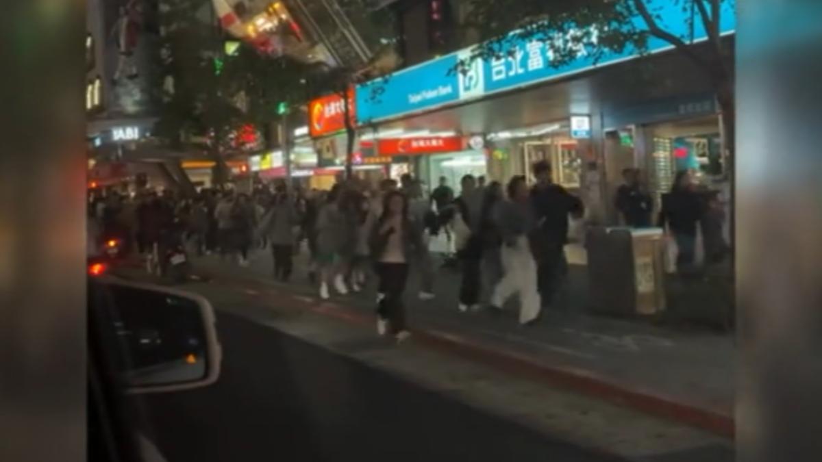 中山恐供民眾驚慌竄逃。（圖／民眾提供）