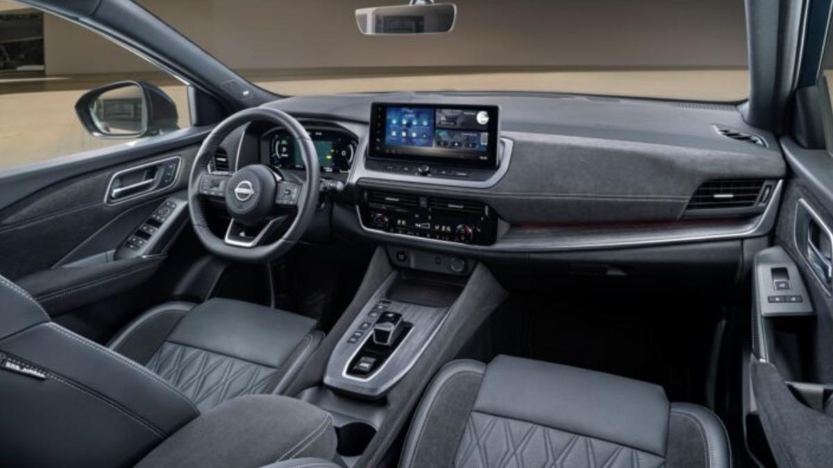 Qashqai高階車型內裝加入大面積的類麂皮材質。(圖/Nissan)