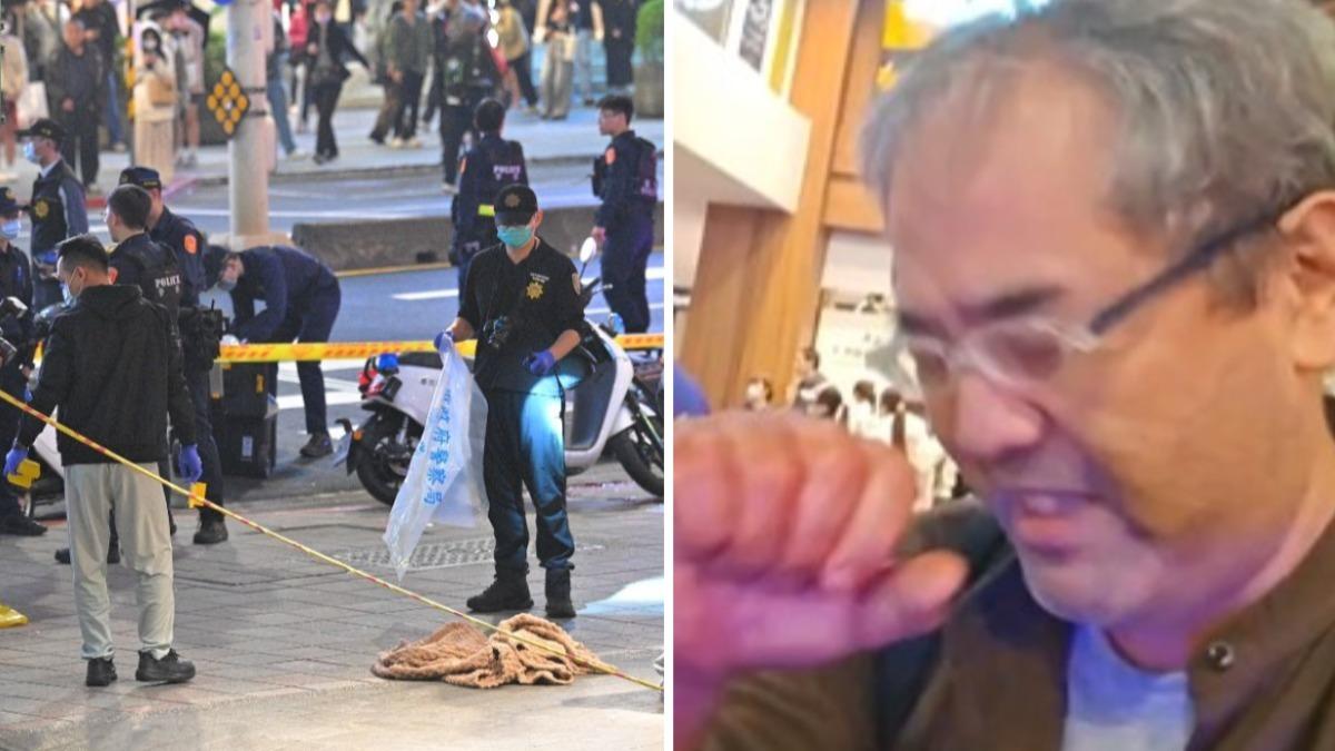 北捷中山砍人/見騎士被刺倒地 日本作家衝上前幫止血慟喊:救不了他
