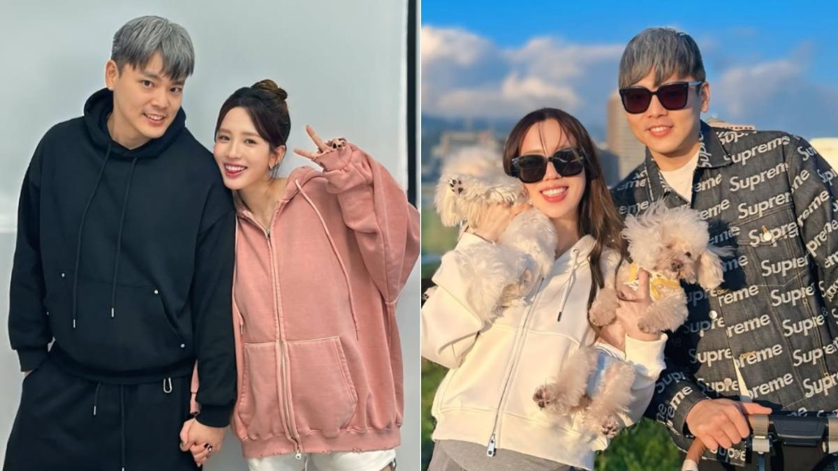37歲女星愛雅(張艾亞)和老公Wan結婚3年,於今年8月宣布懷孕好消息。(圖/翻攝自Instagram/aiyachang1988)
