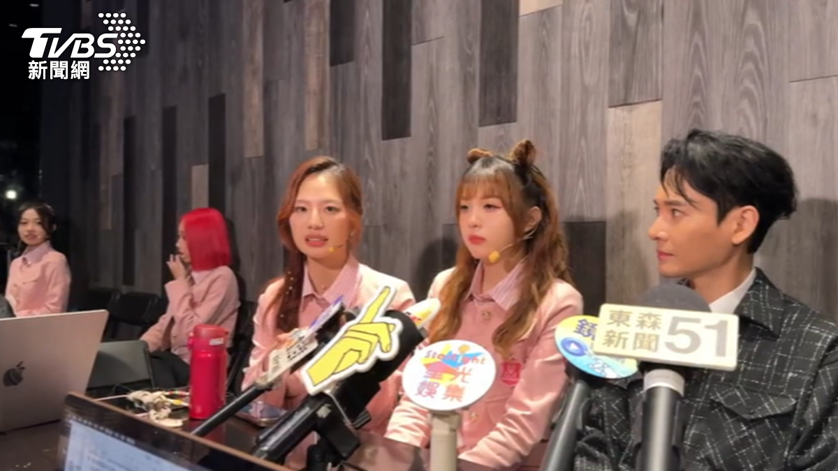 女團L.C.G.成員惟婷目睹驚魂。(圖/周育鋒攝)