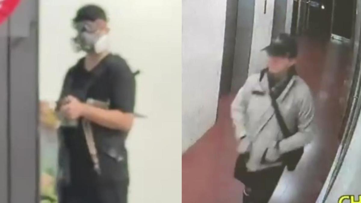 張文最後選擇千慧旅社入住並提前犯案,不排除是因為沒錢了,且距離目標誠品南西僅需1分鐘路程。(圖/翻攝畫面)