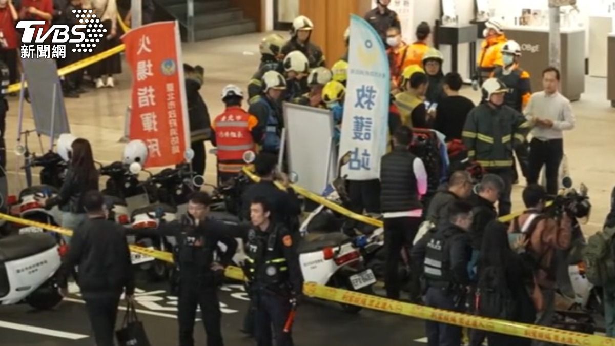 指出消防雖快但急救太慢,木下黃太認應變機制可更完善。(圖/TVBS)