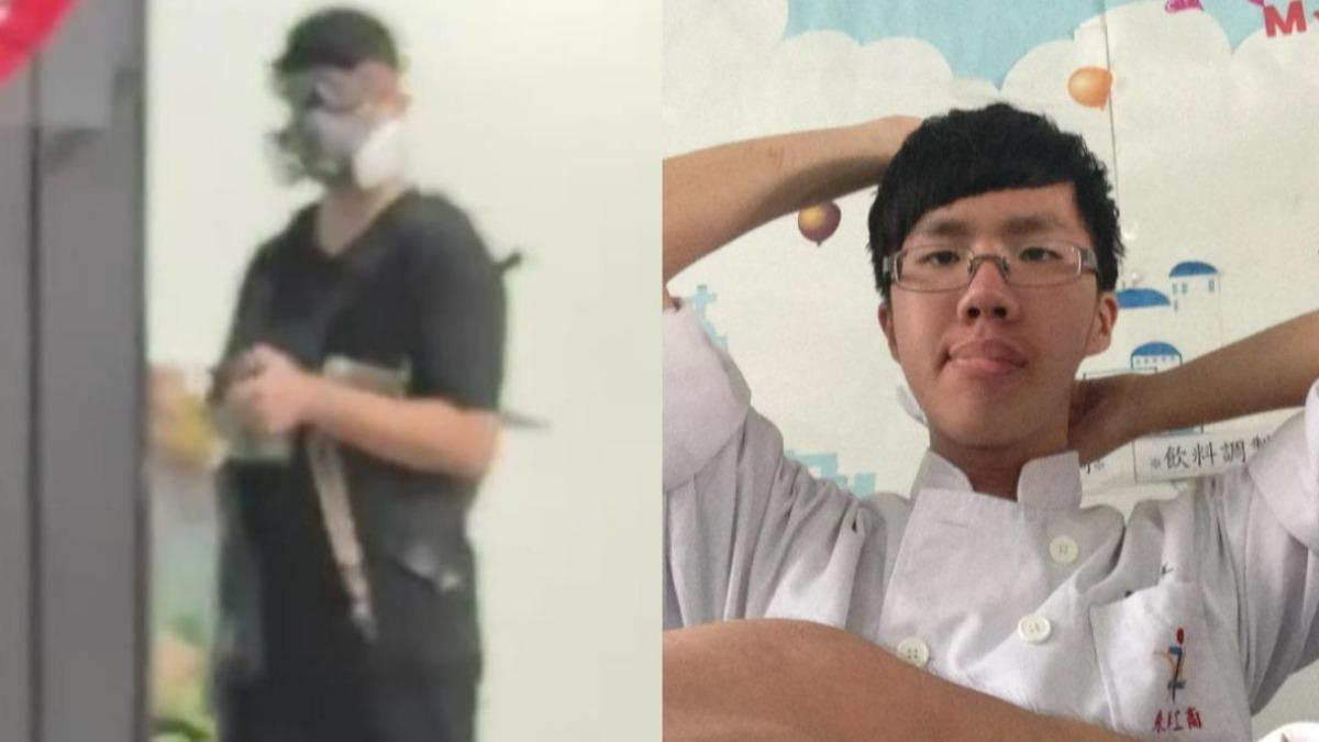 張文在北捷台北車站、中山商圈隨機攻擊,造成4死11傷悲劇。(圖/翻攝畫面)