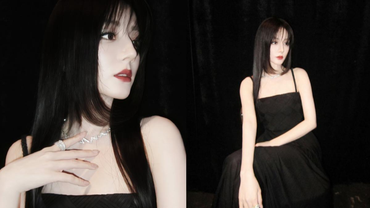 公主切是熱巴在劇中少女感爆棚的髮型。(圖/翻攝自迪麗熱巴微博)