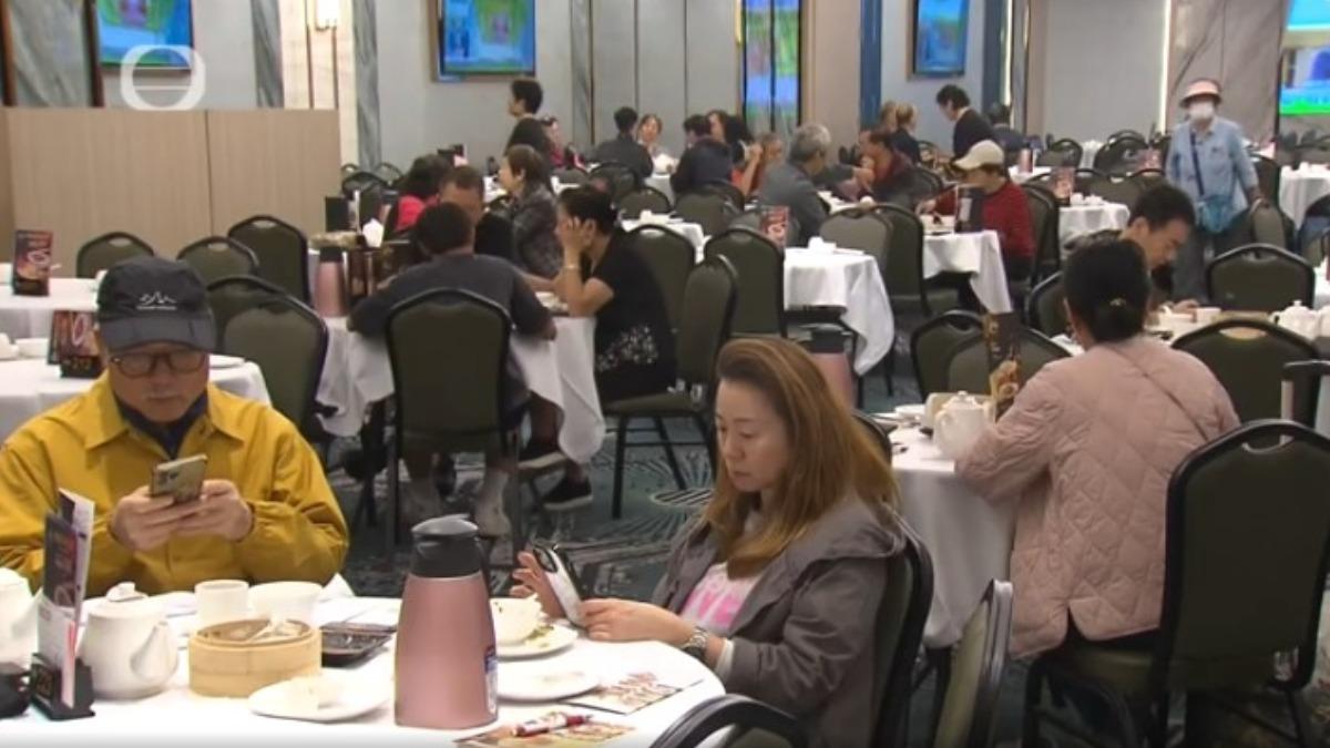 香港餐廳表示,今年冬至不少訂單取消。(圖/香港TVB)