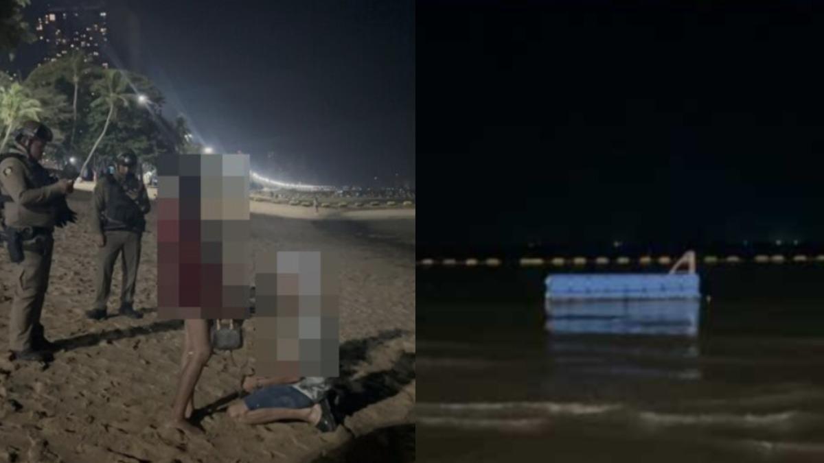 泰國芭達雅活春宮!男女浮床忘情激戰 呻吟響徹海灘引圍觀