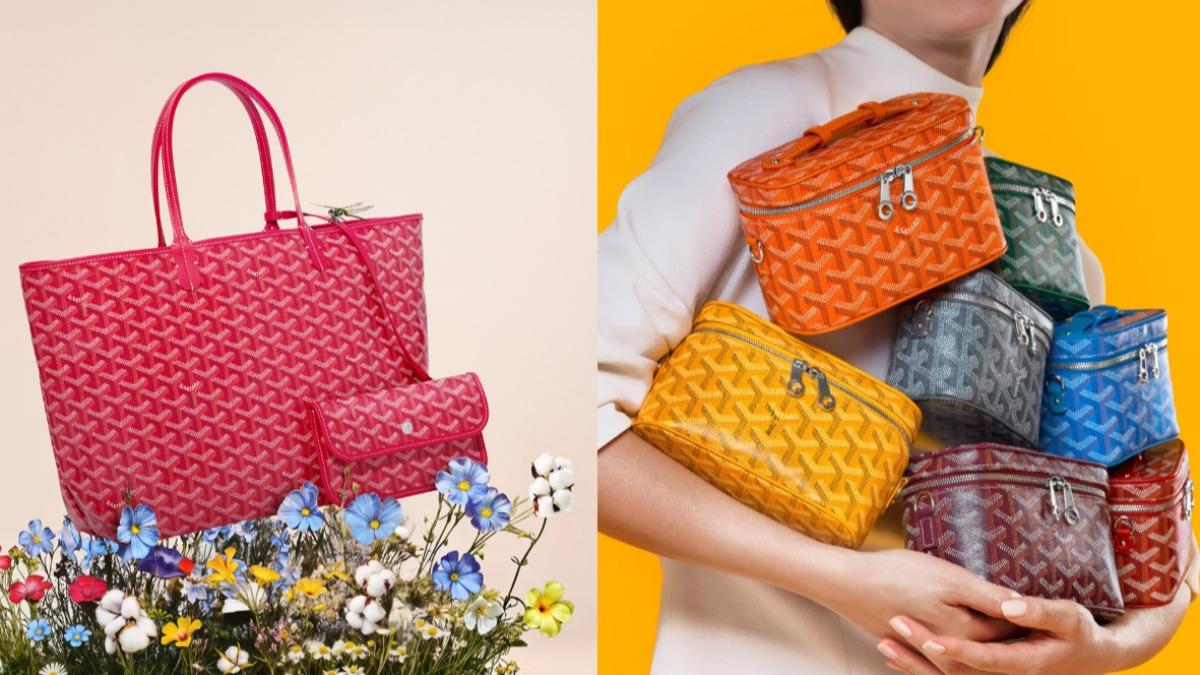 Goyard托特包有多達11種顏色。(圖/翻攝自IG@goyardofficial)