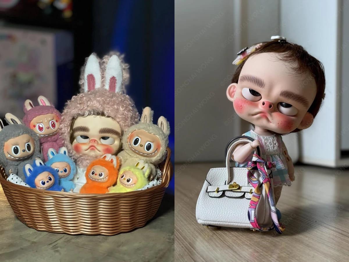 冷臉厭世表情超百搭!(圖/翻攝自IG@somchai_._wong)