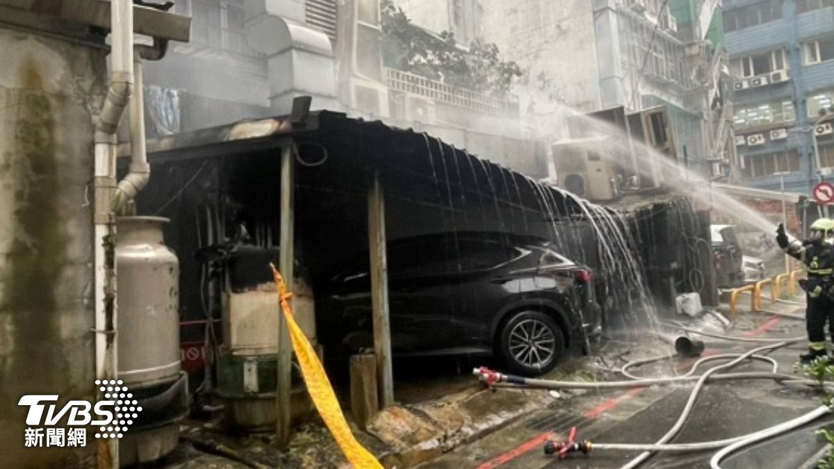 張文連續縱火讓警消疲於奔命。（圖／TVBS）