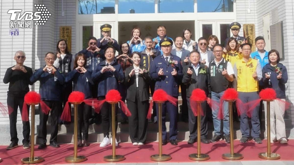 空間終於不再擠沙丁魚!竹市交警新廳舍落成 高虹安:解決長期困擾