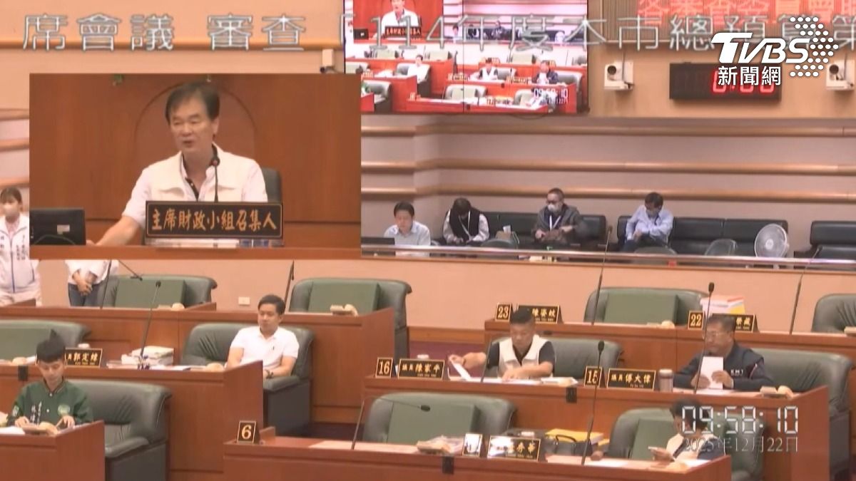 嘉義市政府在22日市議會臨時會中通過追加預算案,確定將為每位市民普發6000元現金。(圖/TVBS)