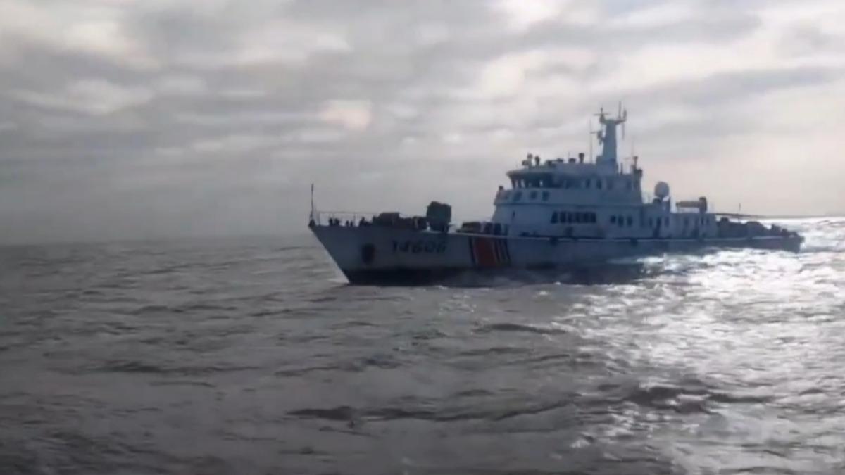今年第44次!中國海警船再闖金門海域 海巡一對一併航驅離