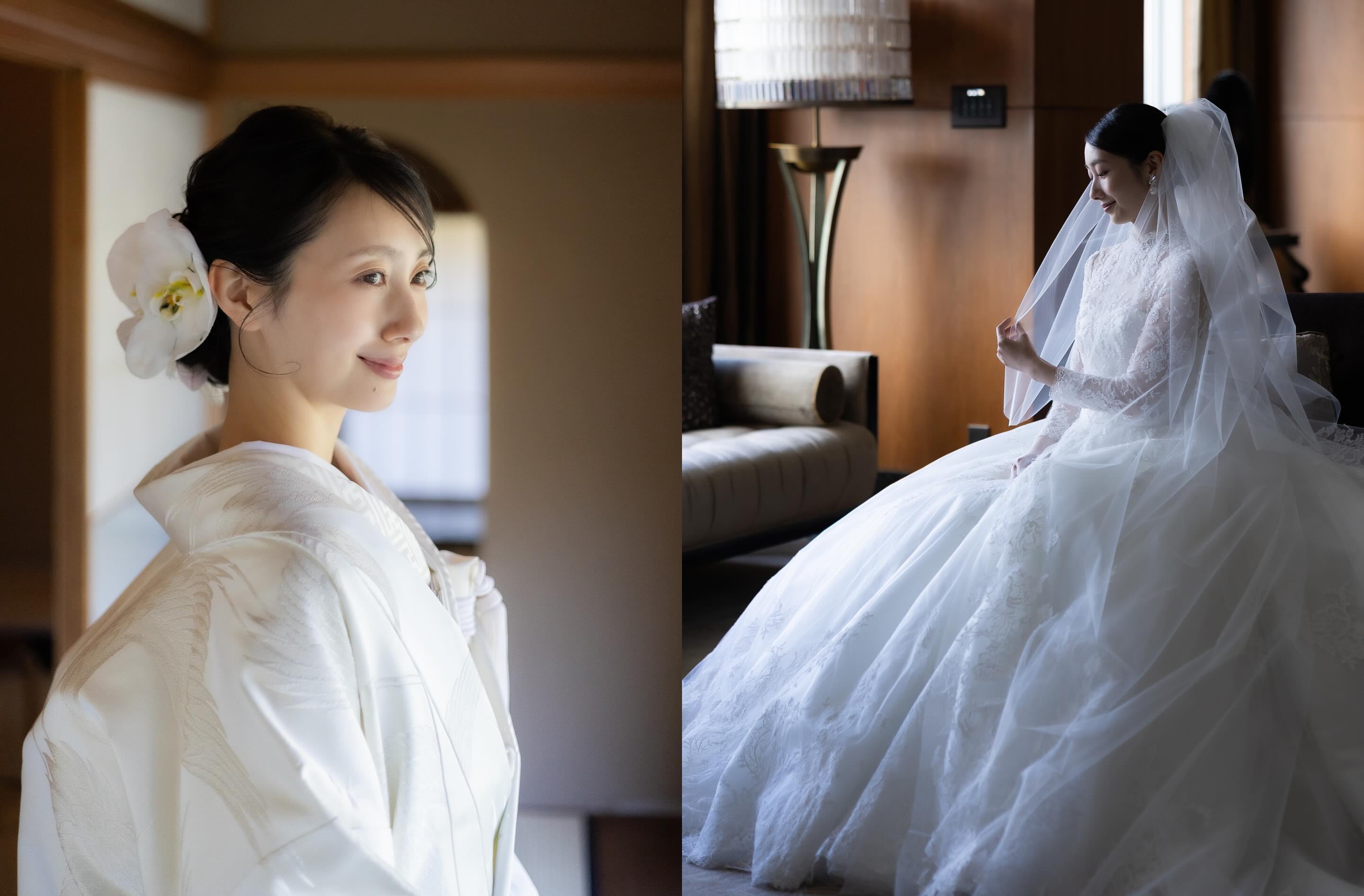 波瑠曬出兩張絕美婚照。(圖/翻攝自波瑠IG)