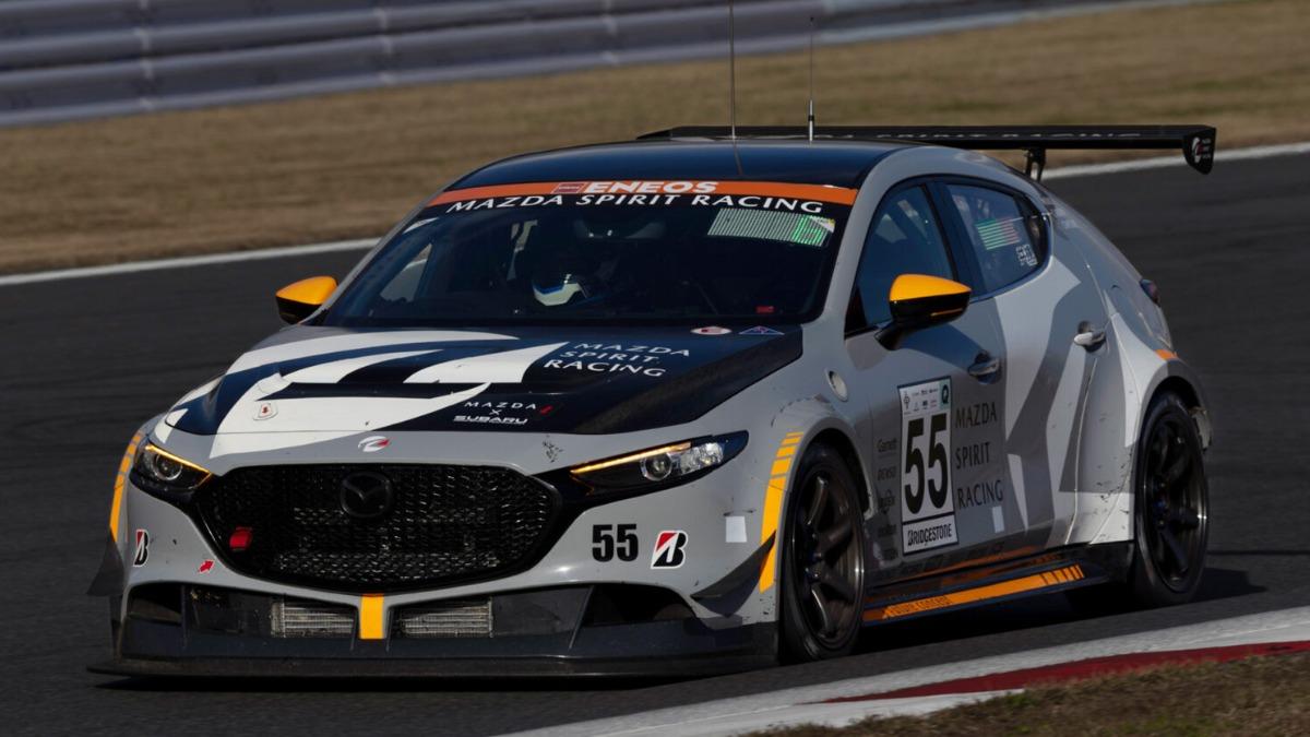 圖為Mazda Spirit Racing 3概念賽車。(圖/Mazda提供)